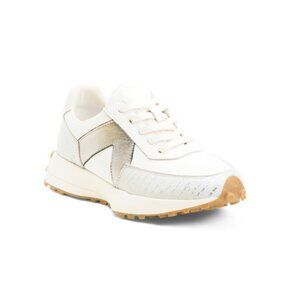 GELATO White Leather Freelance Trainers